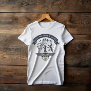 England Heritage Crest Land of Hope & Glory Graphic Tee