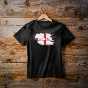 England St George Cross with Union Jack T-Shirt