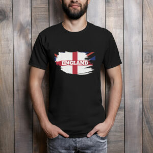 England St George Cross with Union Jack T-Shirt