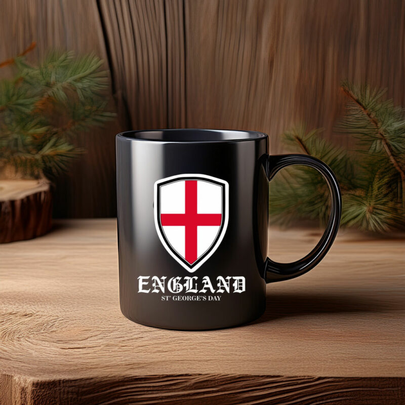 England St George’s Day Red Cross Shield Sweater National Pride Mug