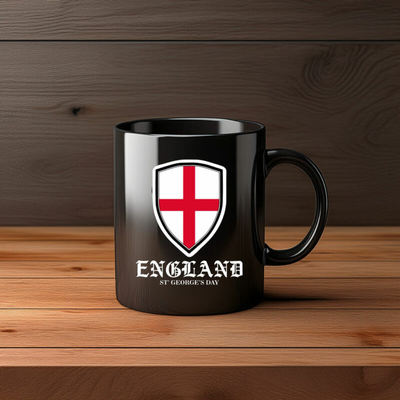 England St George’s Day Red Cross Shield Sweater National Pride Mug