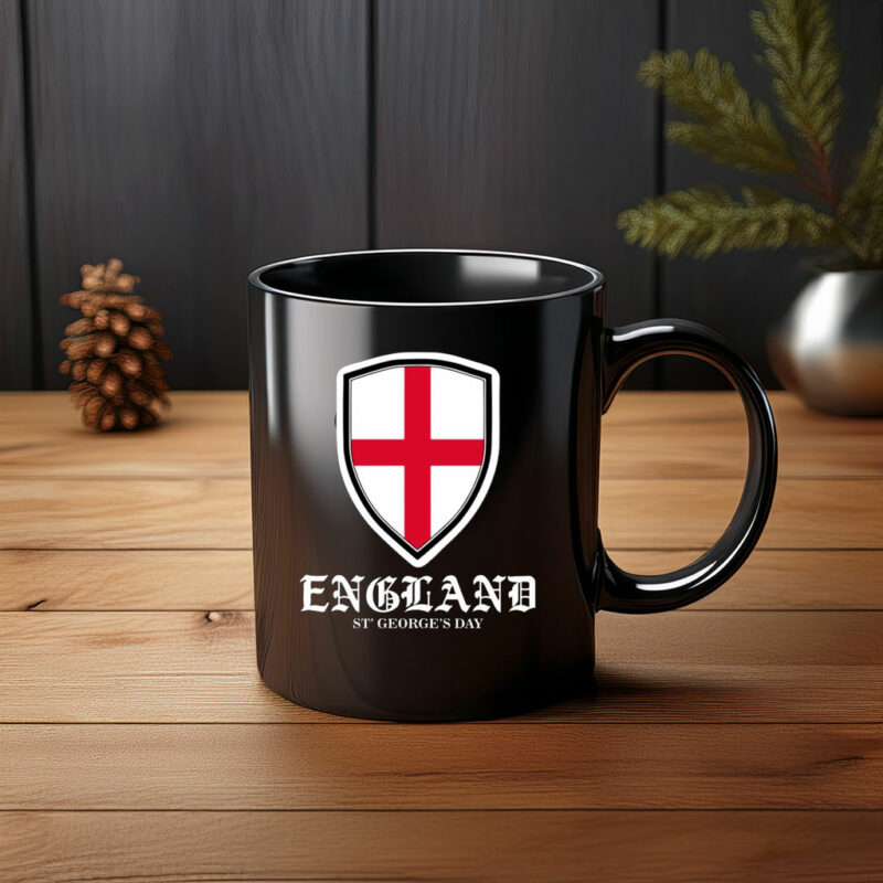 England St George’s Day Red Cross Shield Sweater National Pride Mug