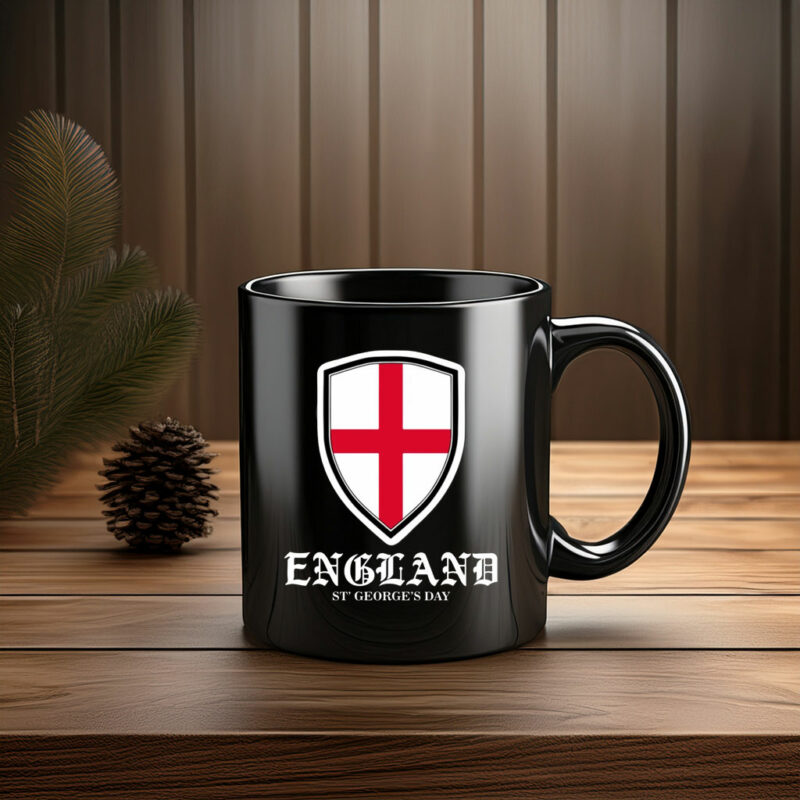 England St George’s Day Red Cross Shield Sweater National Pride Mug