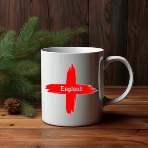 English Heritage Distressed St George England Flag Mug