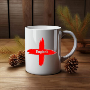 English Heritage Distressed St George England Flag Mug