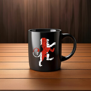 English Lion Mug – Patriotic Lion Coffee Cup