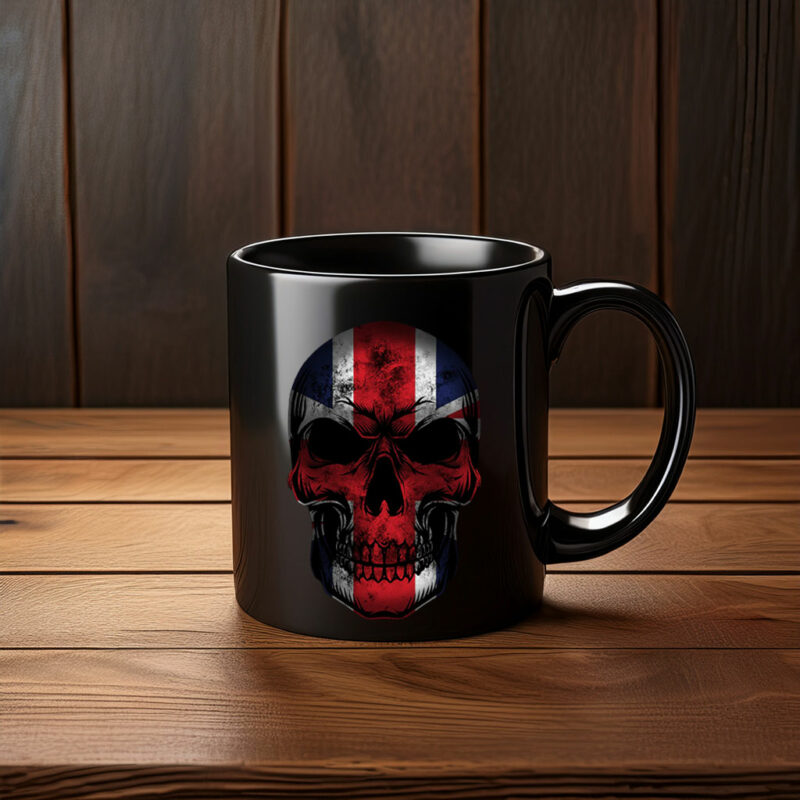 Flag Skull Mug