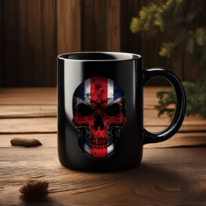 Flag Skull Mug