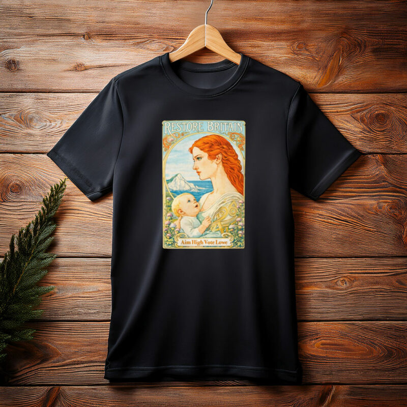 Flower of Albion - Restore Britain 2026 T-Shirt