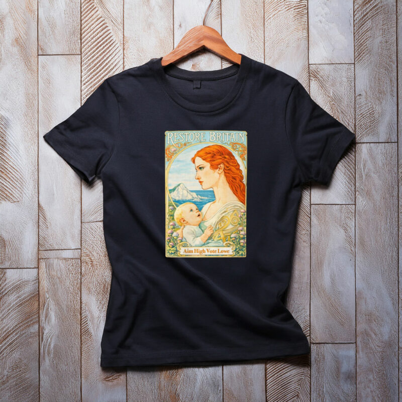 Flower of Albion - Restore Britain 2026 T-Shirt