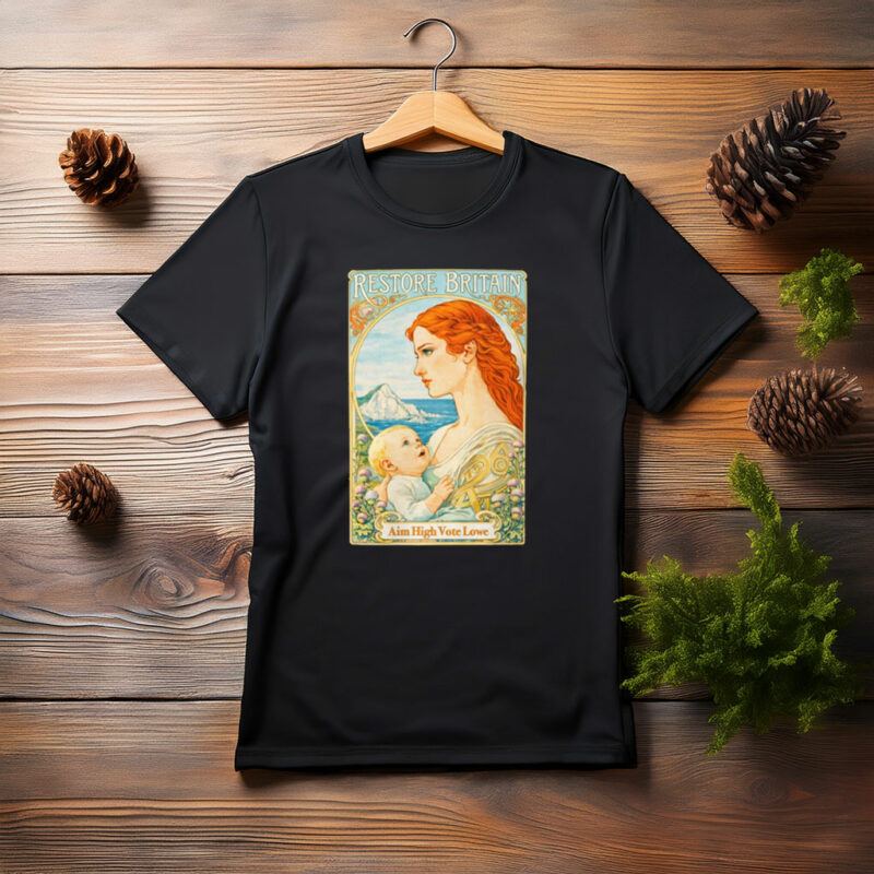 Flower of Albion - Restore Britain 2026 T-Shirt