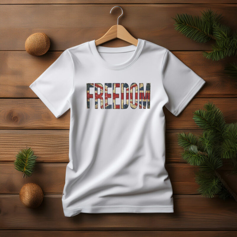 Freedom T Shirt UK, England Flag Shirt
