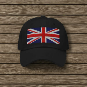 Great Britain Hat, Union Jack British Flag Embroidered Classic Baseball Hat