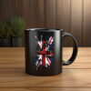 Great Britain Union Jack Abstract Flag Print Mug