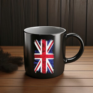 Great Britain Union Jack Grunge Flag Mug