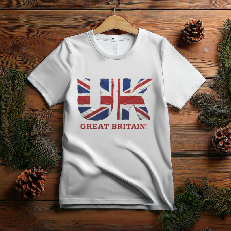 Great Britain United Kingdom Flag Tee