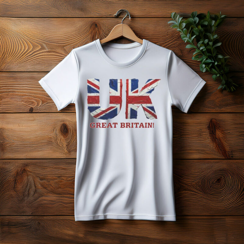 Great Britain United Kingdom Flag Tee