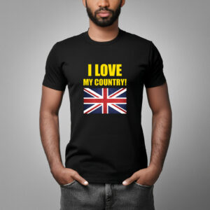I Love My Country Patriotic T Shirt