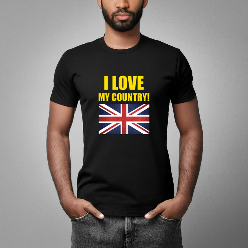 I Love My Country Patriotic T Shirt