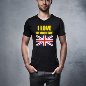 I Love My Country Patriotic T Shirt