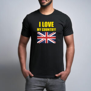 I Love My Country Patriotic T Shirt