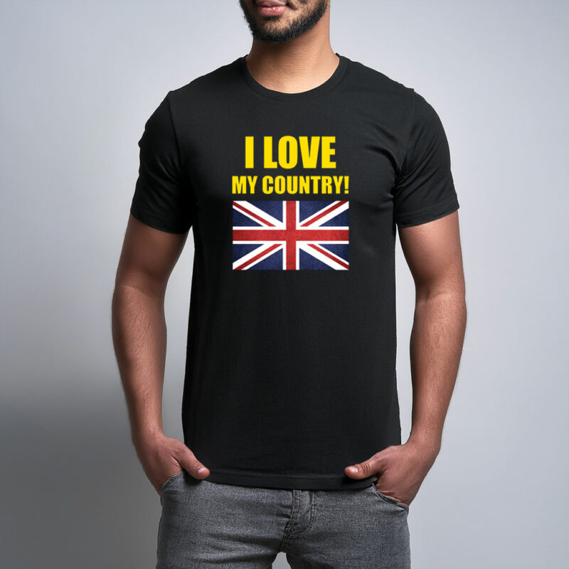 I Love My Country Patriotic T Shirt