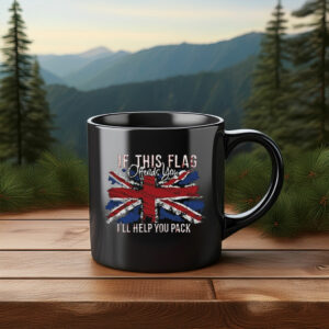 If This Flag Offends You Union Jack Britain Mug