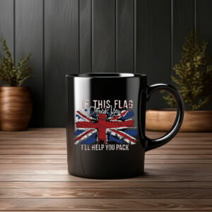 If This Flag Offends You Union Jack Britain Mug