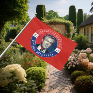 Jeremy Clarkson Prime Minister 2026 Campaign Flag