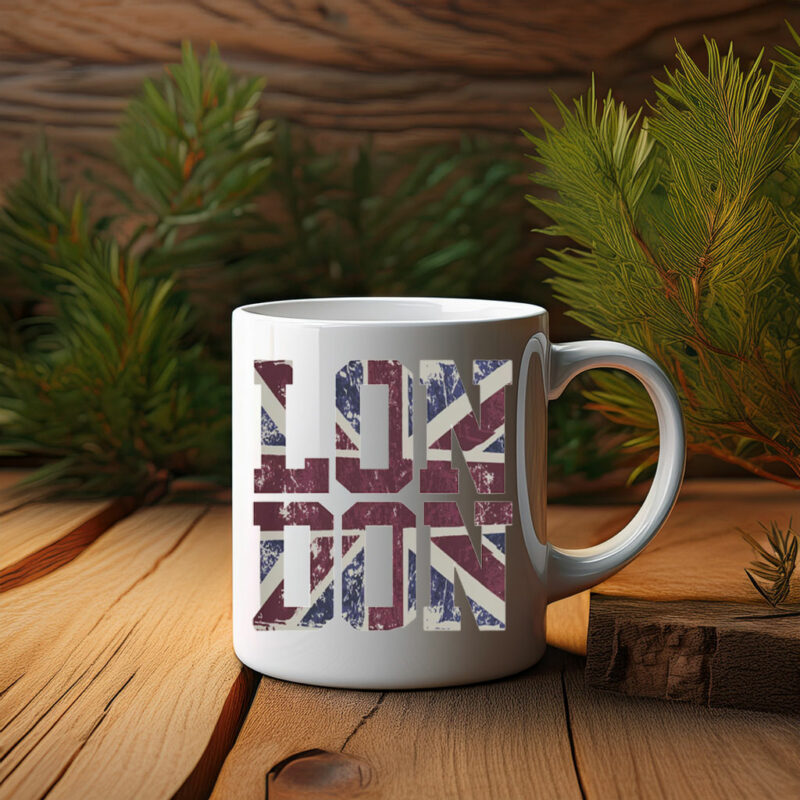 London Vintage Union Jack Mug