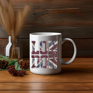 London Vintage Union Jack Mug