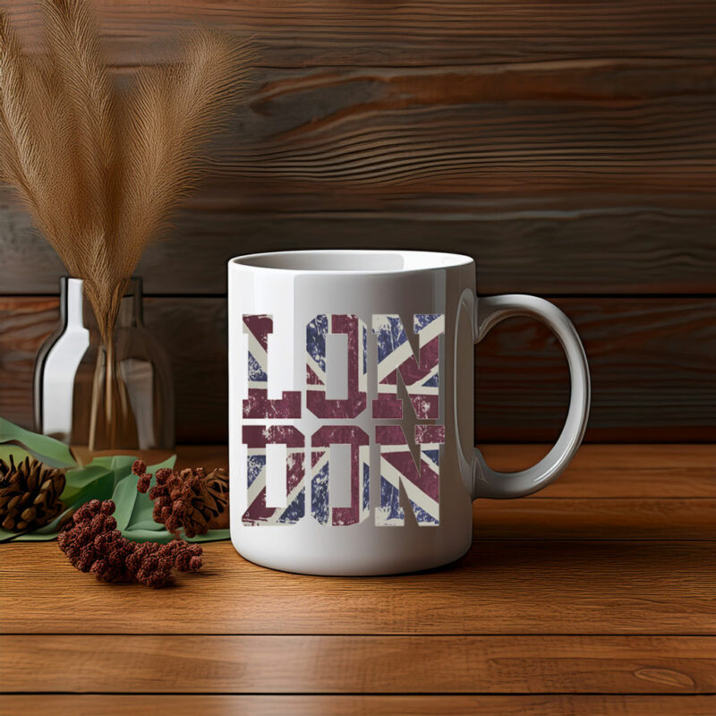 London Vintage Union Jack Mug