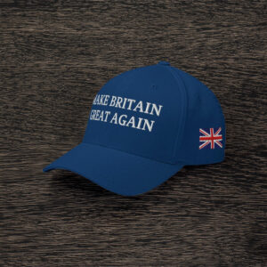 Make Britain Great Again Hat, Embroidered Flexfit Cap