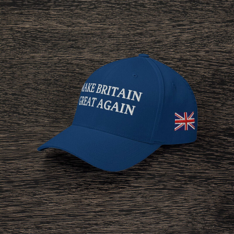 Make Britain Great Again Hat, Embroidered Flexfit Cap