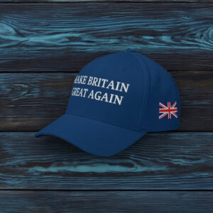 Make Britain Great Again Hat, Embroidered Flexfit Cap
