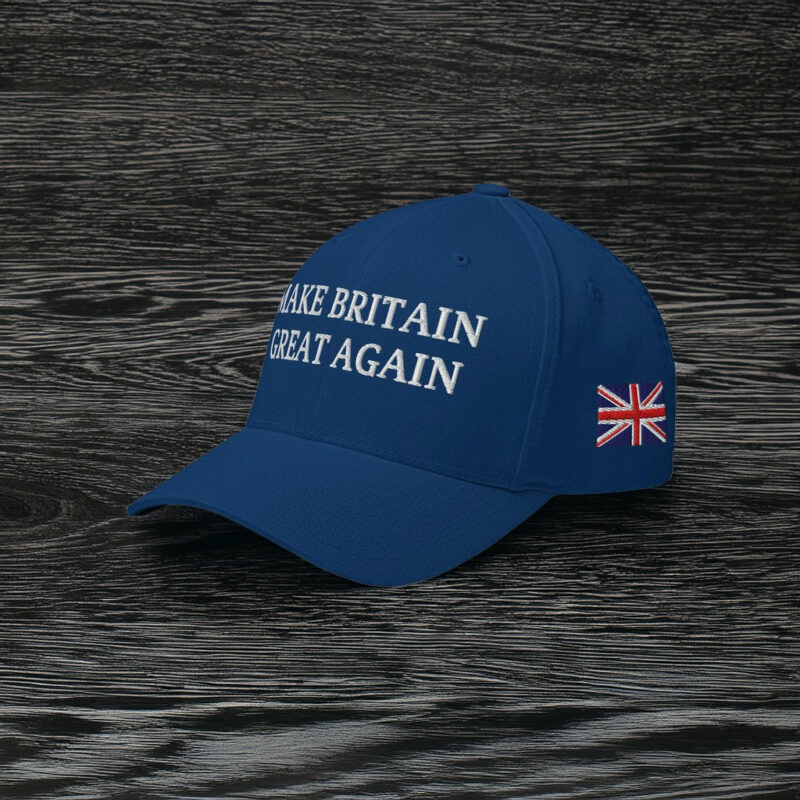Make Britain Great Again Hat, Embroidered Flexfit Cap