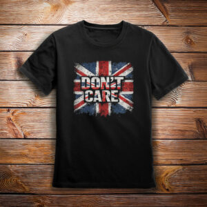 Men Don’t Care Union Jack T-Shirt