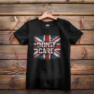Men Don’t Care Union Jack T-Shirt