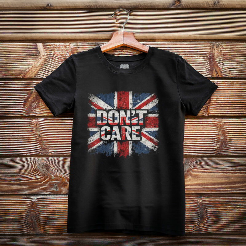 Men Don’t Care Union Jack T-Shirt