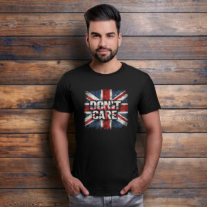 Men Don’t Care Union Jack T-Shirt