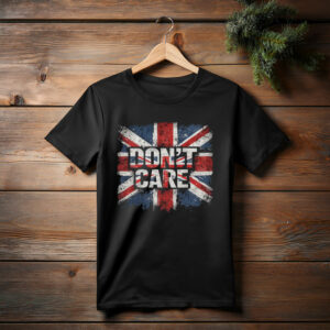 Men Don’t Care Union Jack T-Shirt