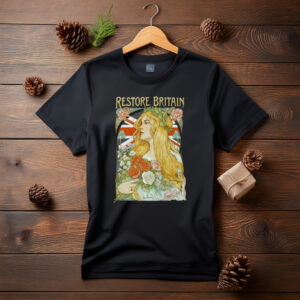 Natural Britannia Restore Britain Montage T-Shirt