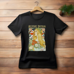 Natural Britannia Restore Britain Montage T-Shirt