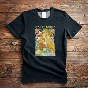Natural Britannia Restore Britain Montage T-Shirt