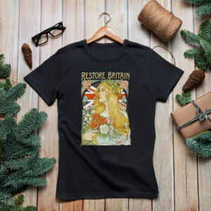 Natural Britannia Restore Britain Montage T-Shirt