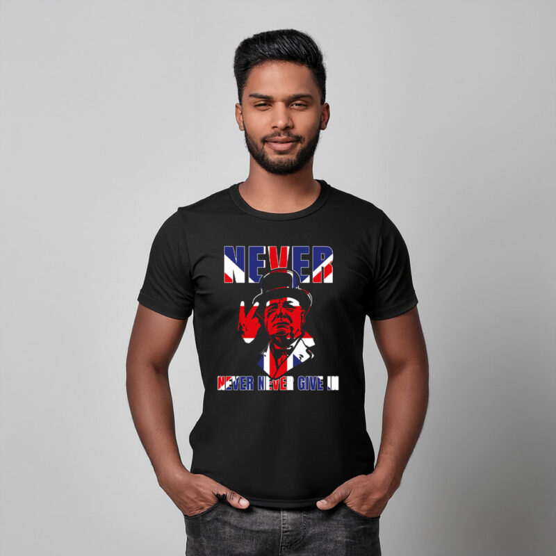 Never Give In T Shirt