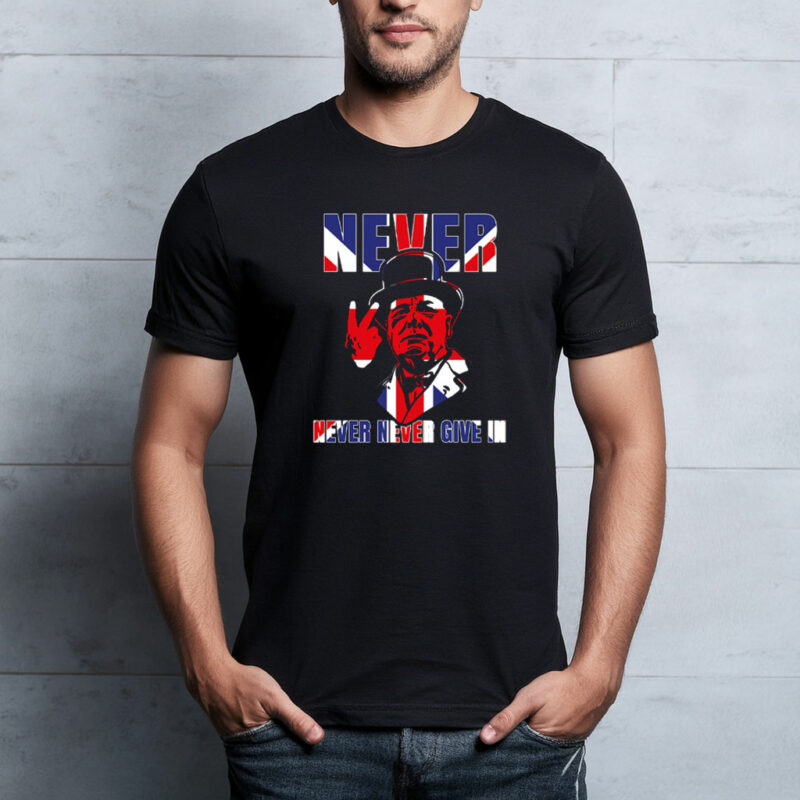 Never Give In T Shirt