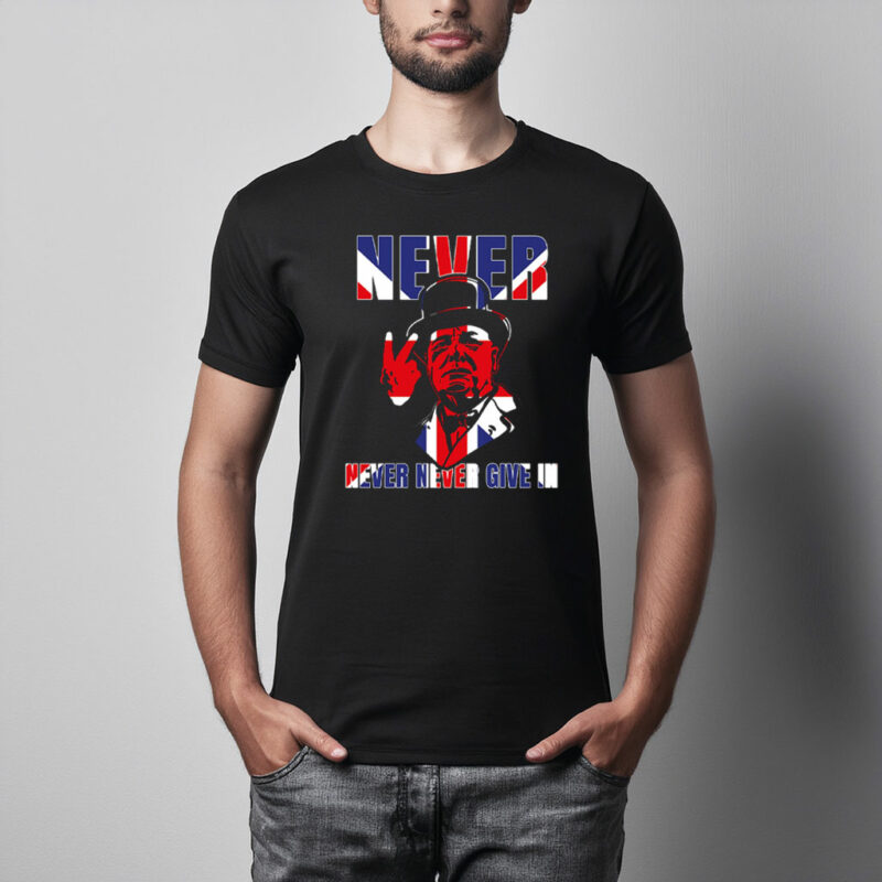 Never Give In T Shirt