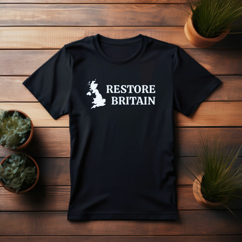 Official Logo Tee Restore Britain Shirt