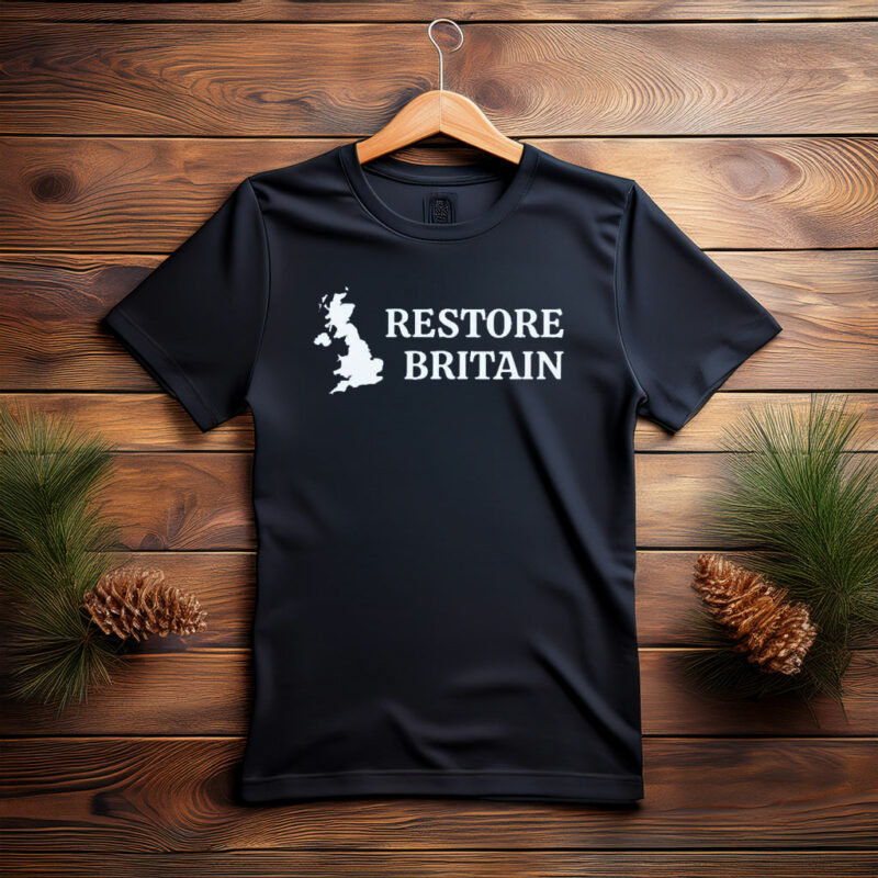 Official Logo Tee Restore Britain Shirt